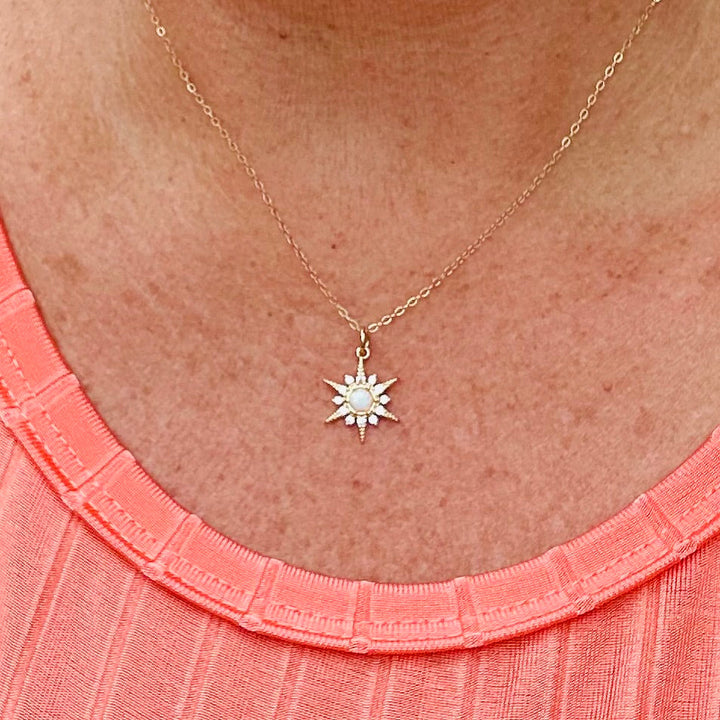 Naszyjnik Stellina Opal Star