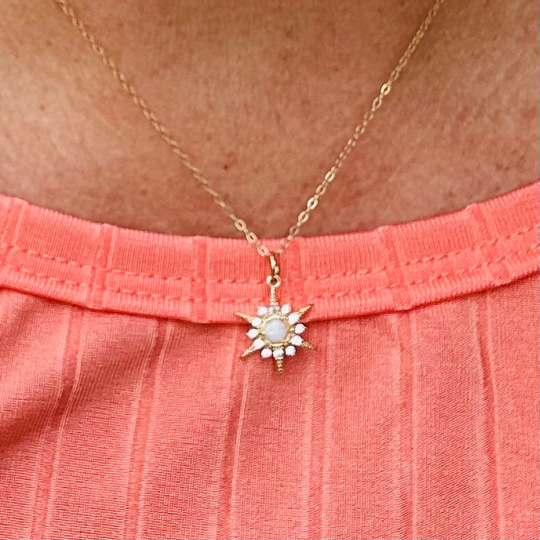 Naszyjnik Stellina Opal Star