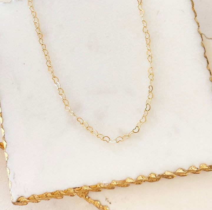 Naszyjnik Choker Amore Heart Link