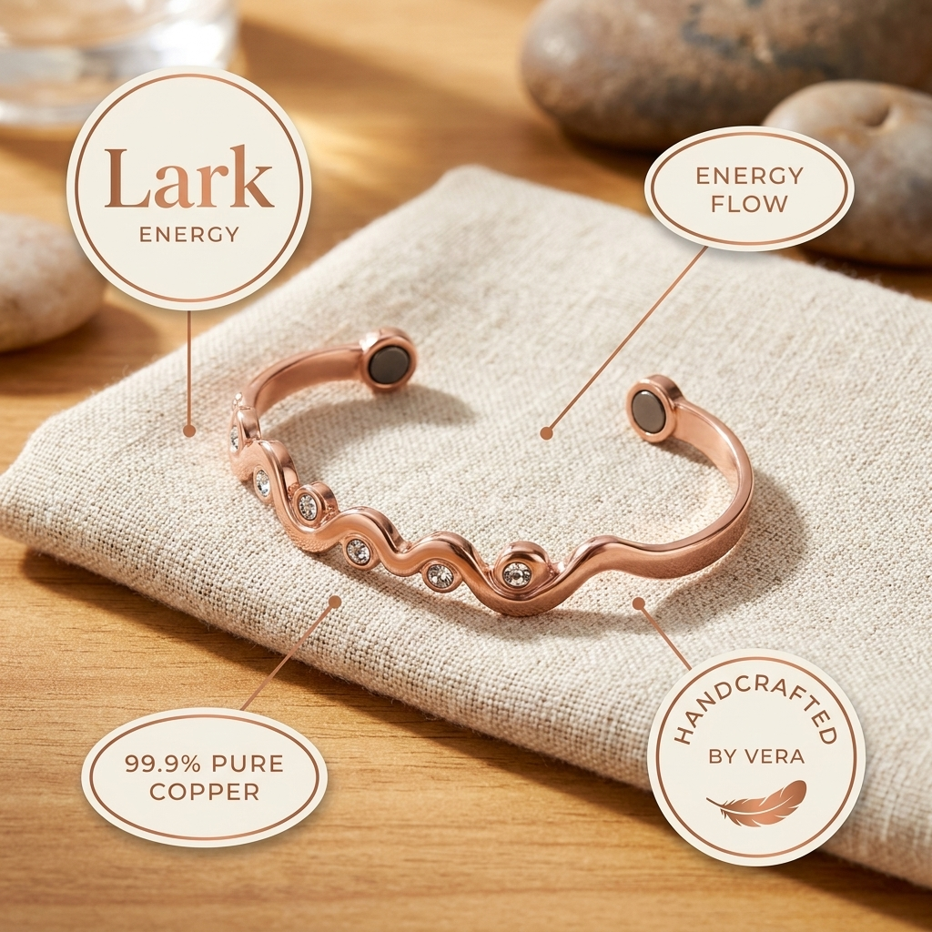 Bransoletka Vera's Lark z Miedzi