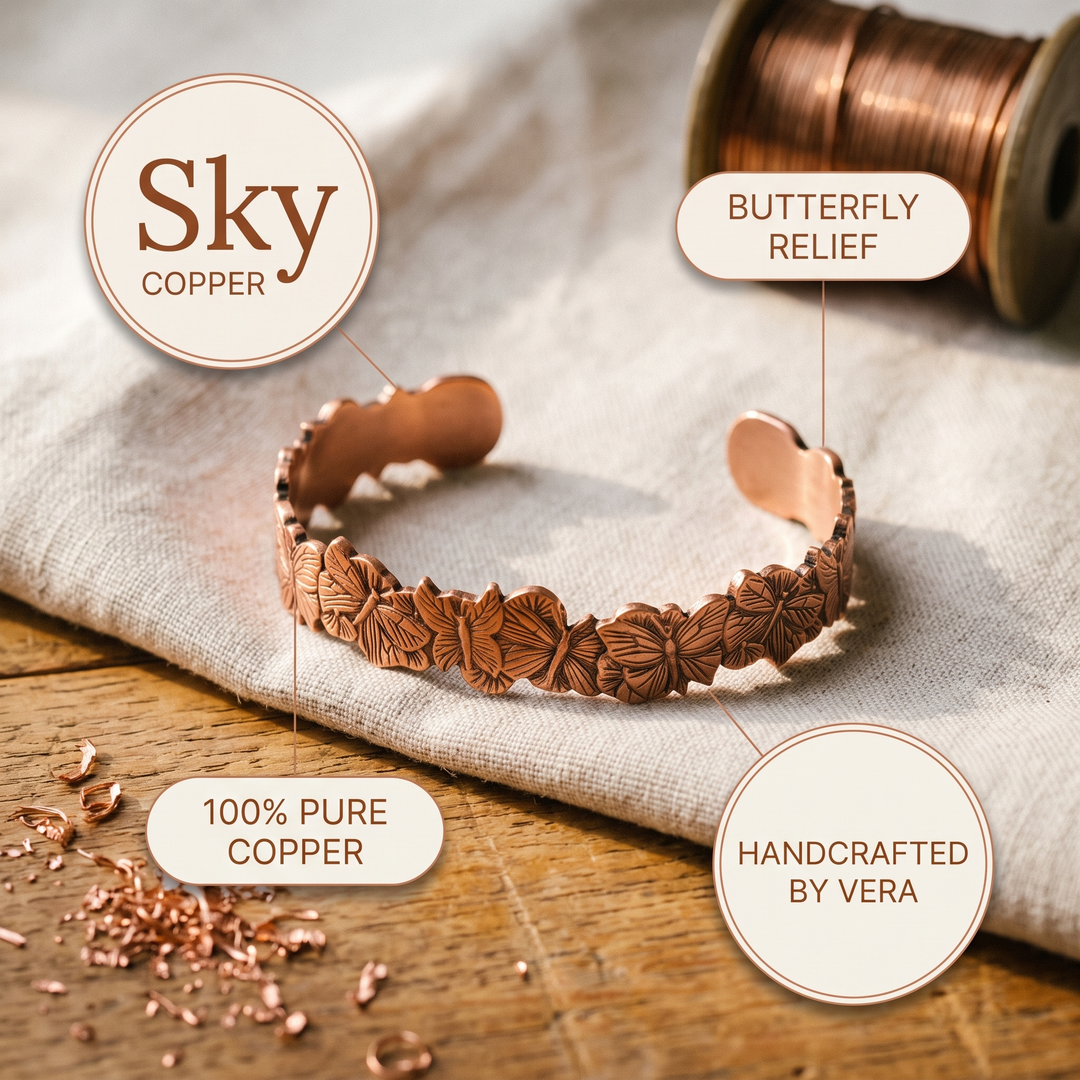 Bransoletka Vera's Sky z Miedzi
